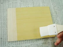 つや出しニス(水溶性)|塗り方手順3