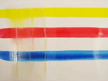 水性ニスと水溶性ニスのにじみ比較