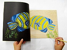 一版多色版画|ステップ3