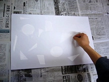 ステンシルローラーはんが1-2