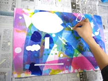 ステンシルローラーはんが3-6