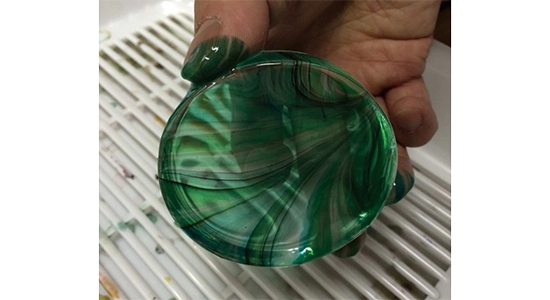 ガラスマーブリング7