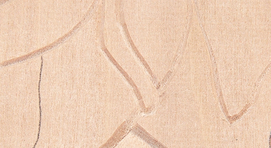 平刀の使い方|立体感のある仕上がり