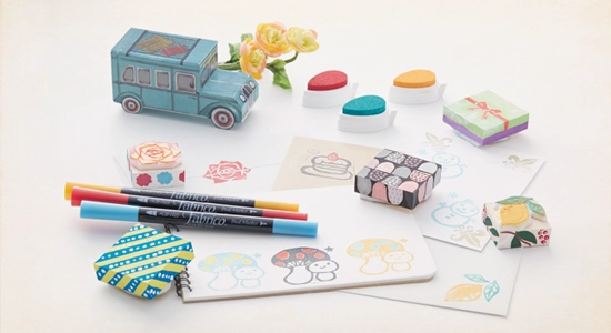 スリムスタンプ作品例