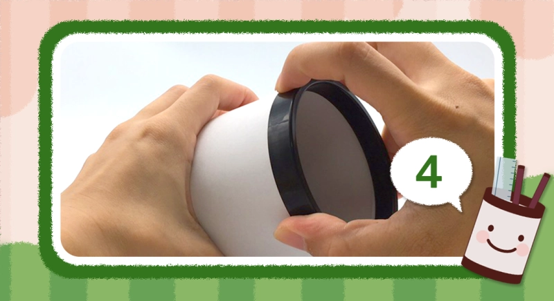 おえかきペン立ての作り方|その4