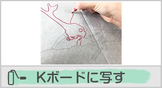 Kボードに写す