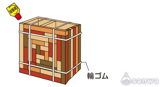 寄せ木の作り方｜パーツを接着し、固定