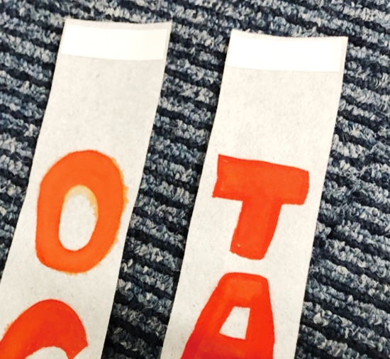 「スーパーぐにゃぐにゃだこ B」の作り方｜シッポシートをつけるその1