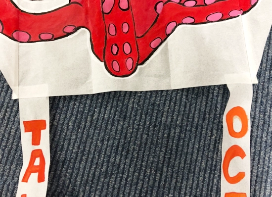 「スーパーぐにゃぐにゃだこ B」の作り方｜シッポシートをつけるその3