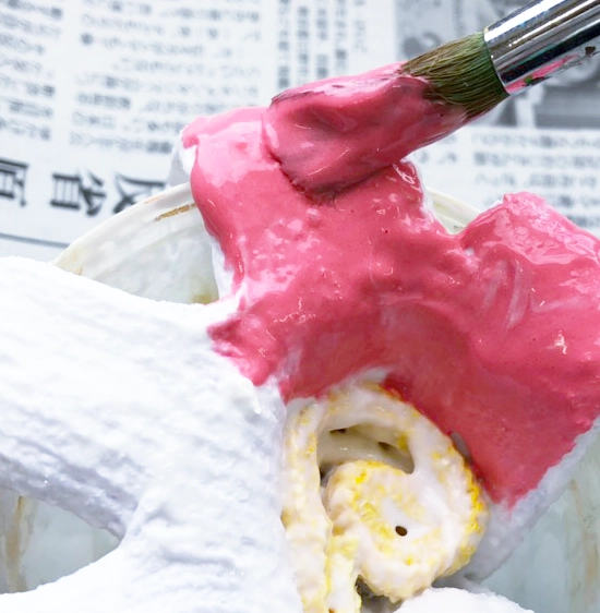 液体ねんど作品の作り方|絵の具で塗るより簡単