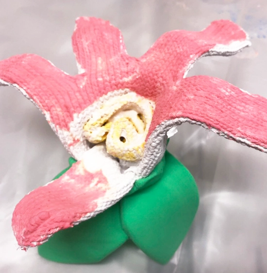 液体ねんど作品|軽量紙粘土Kクレイを使って飾り付け