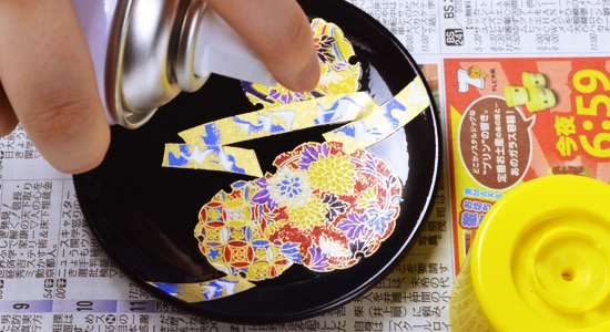 再度ニスをかける