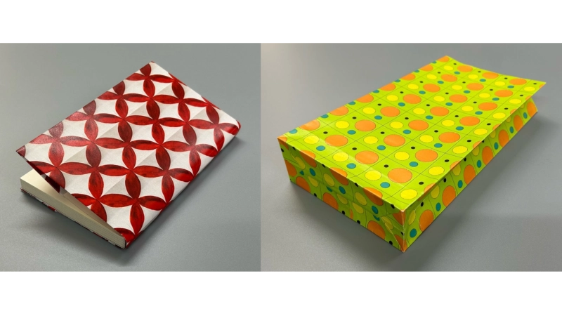 パタレンで印刷した紙で雑貨を作ろう！