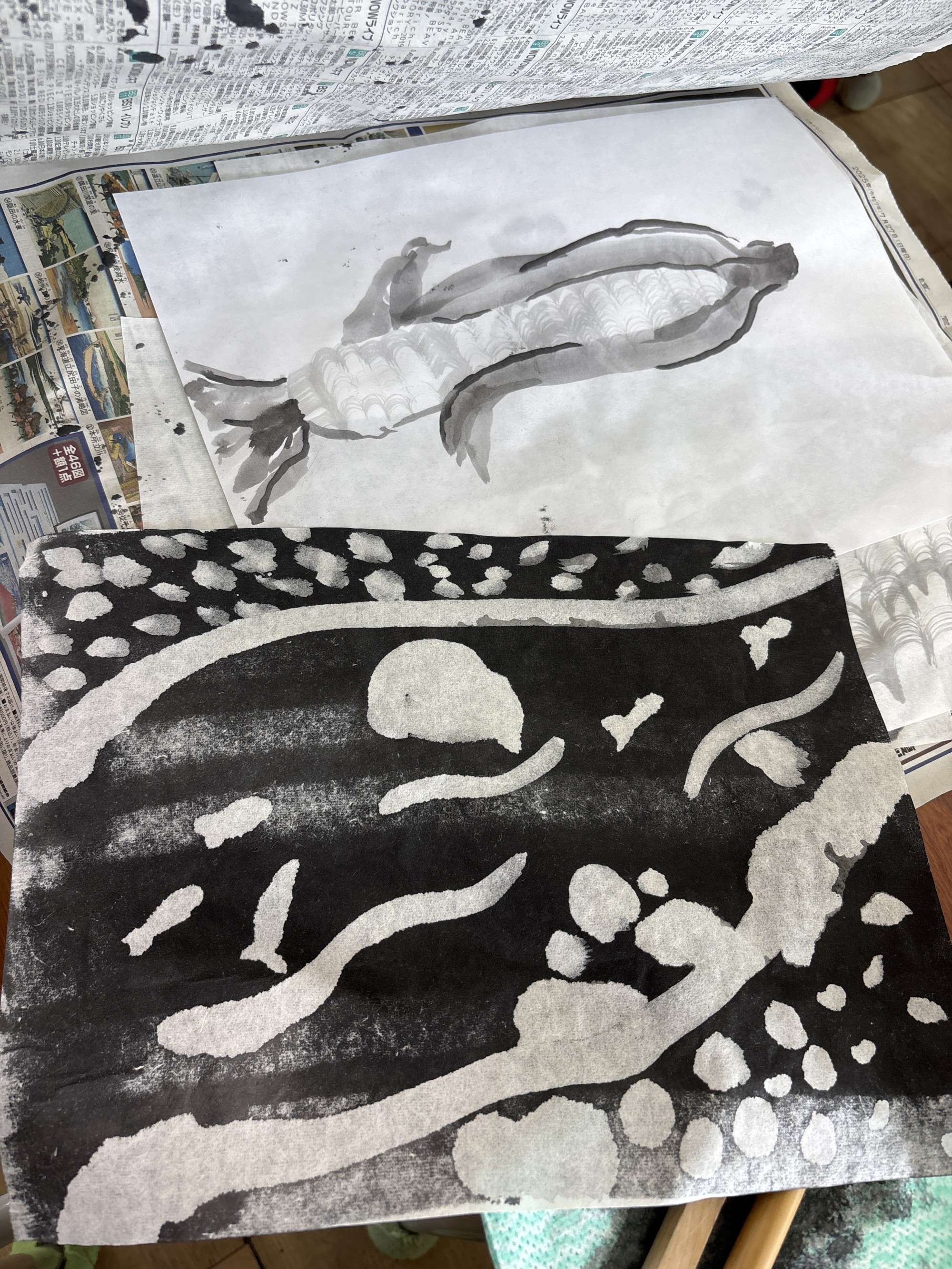 貝塚市立西小学校 ～水墨画～のプレイスホルダー画像5