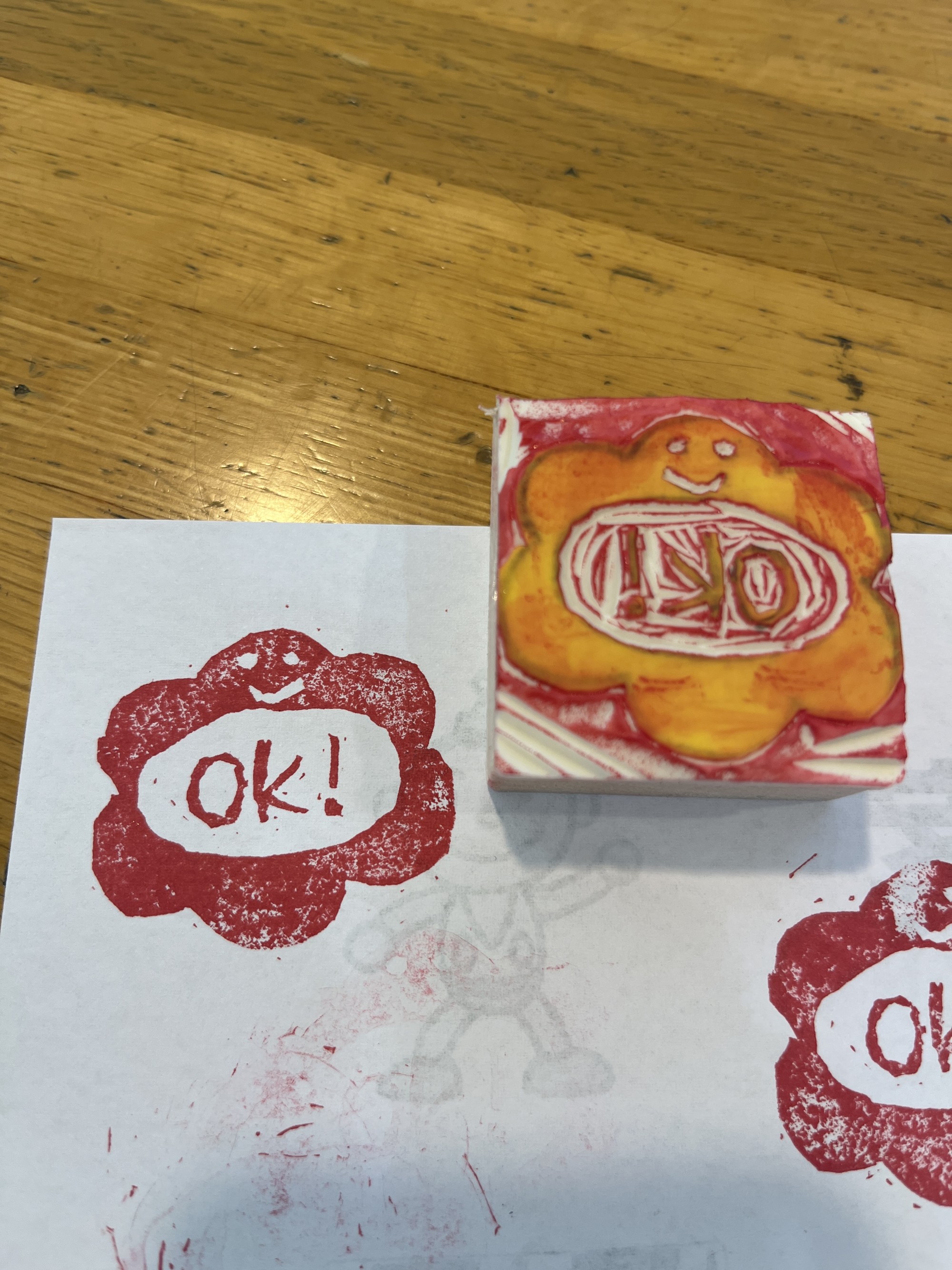 塩谷南那須支部図工部会 ～消しゴムはんこ～のプレイスホルダー画像3