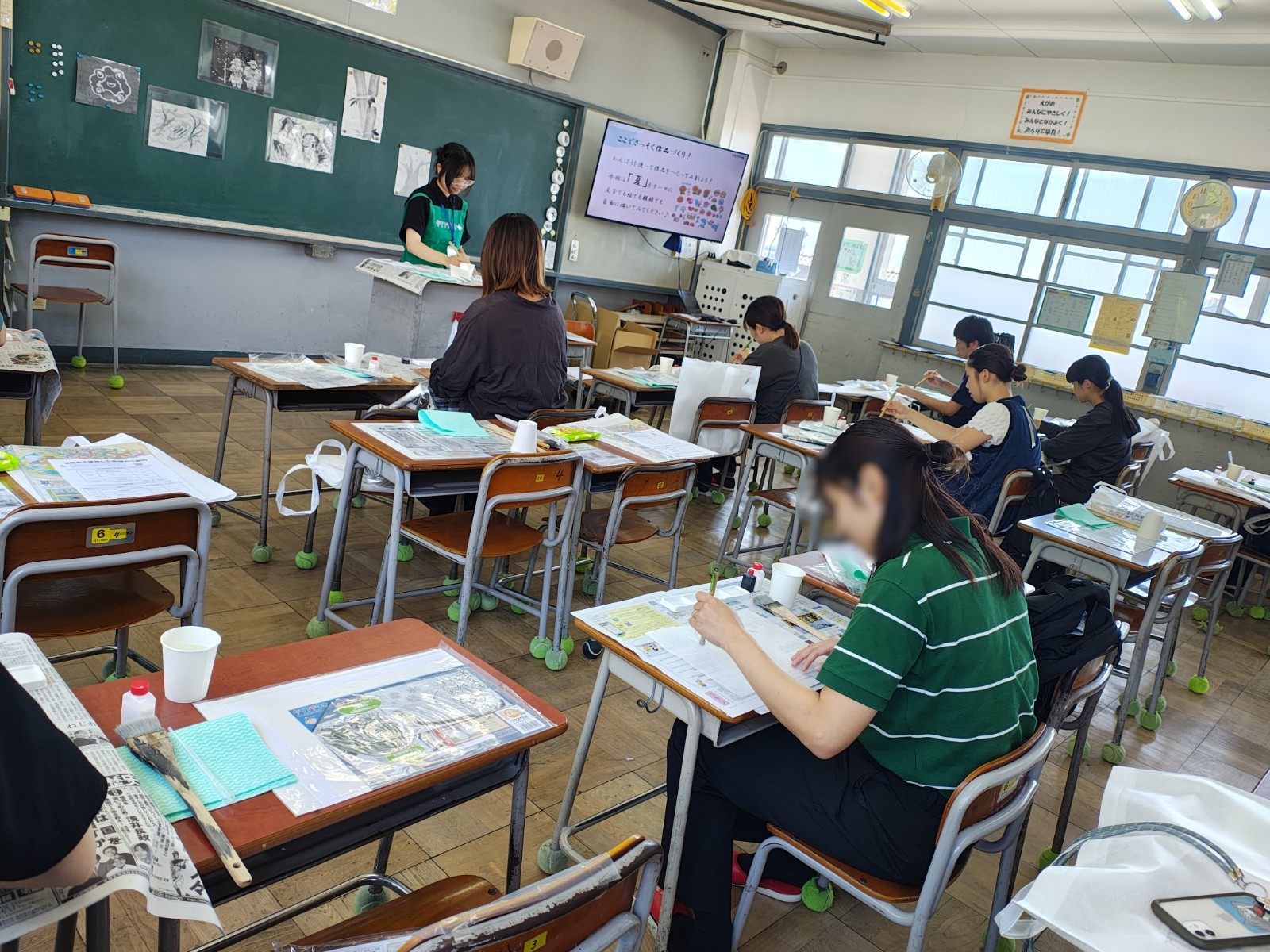 貝塚市立西小学校 ～水墨画～のプレイスホルダー画像1