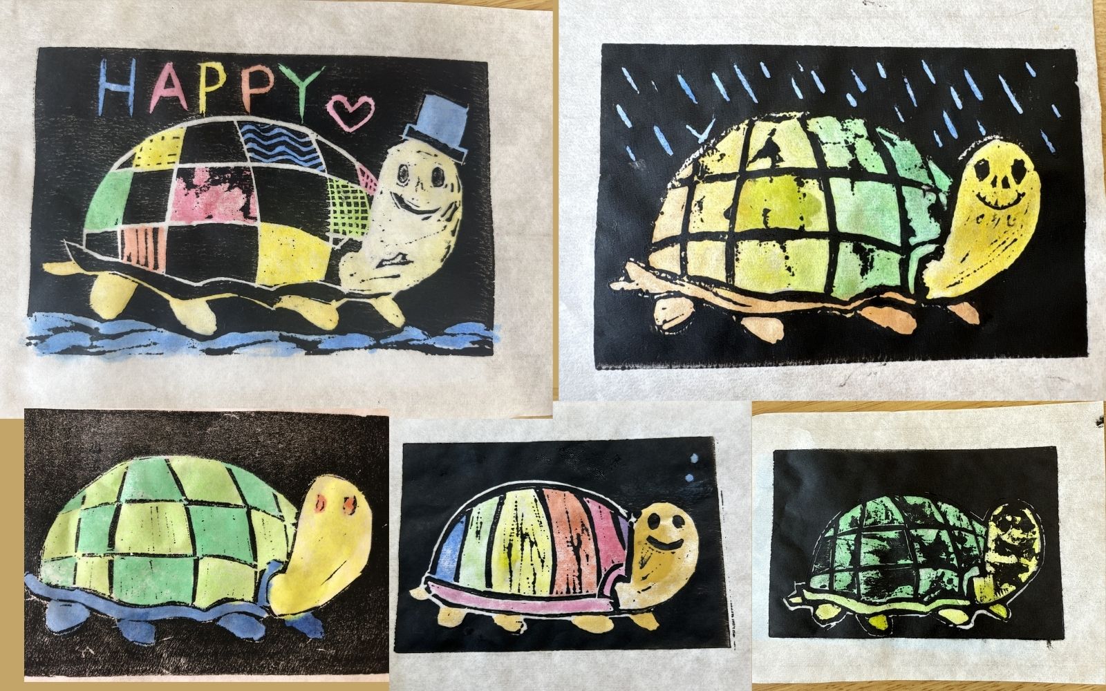 大阪市小学校　～Kボードで木版画～のプレイスホルダー画像5