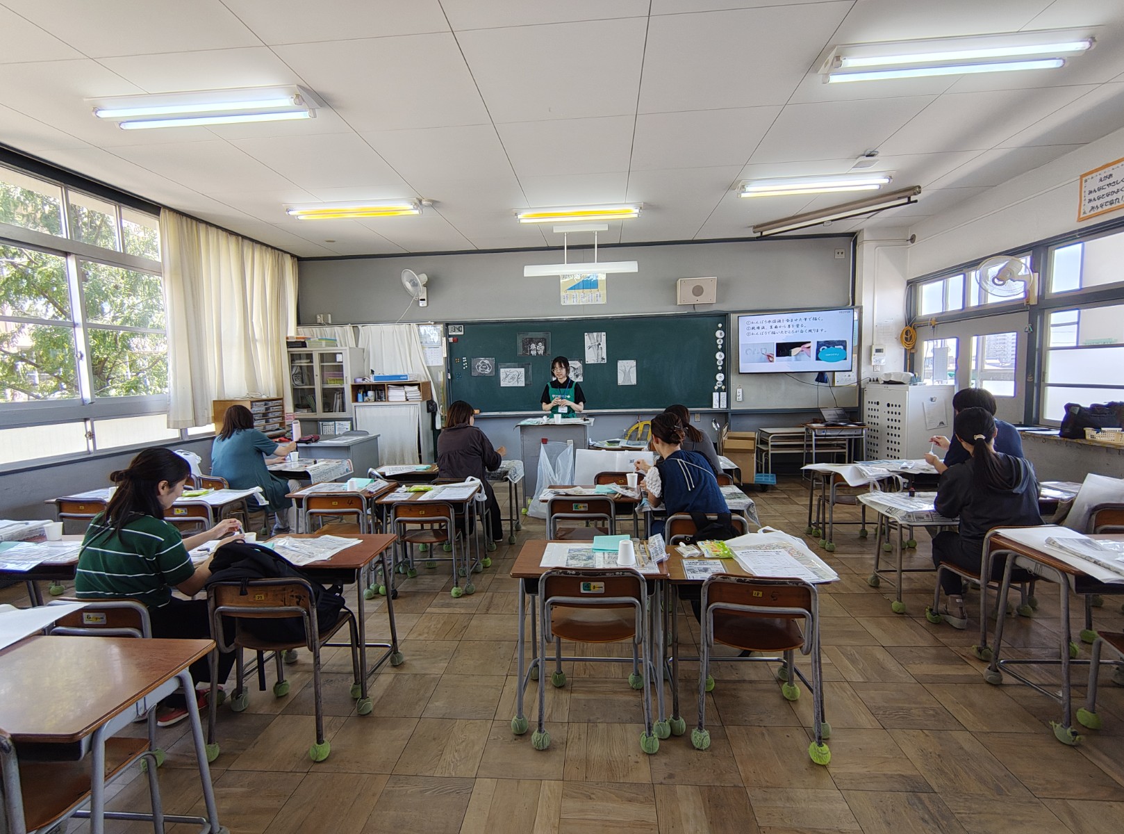 貝塚市立西小学校 ～水墨画～のプレイスホルダー画像11