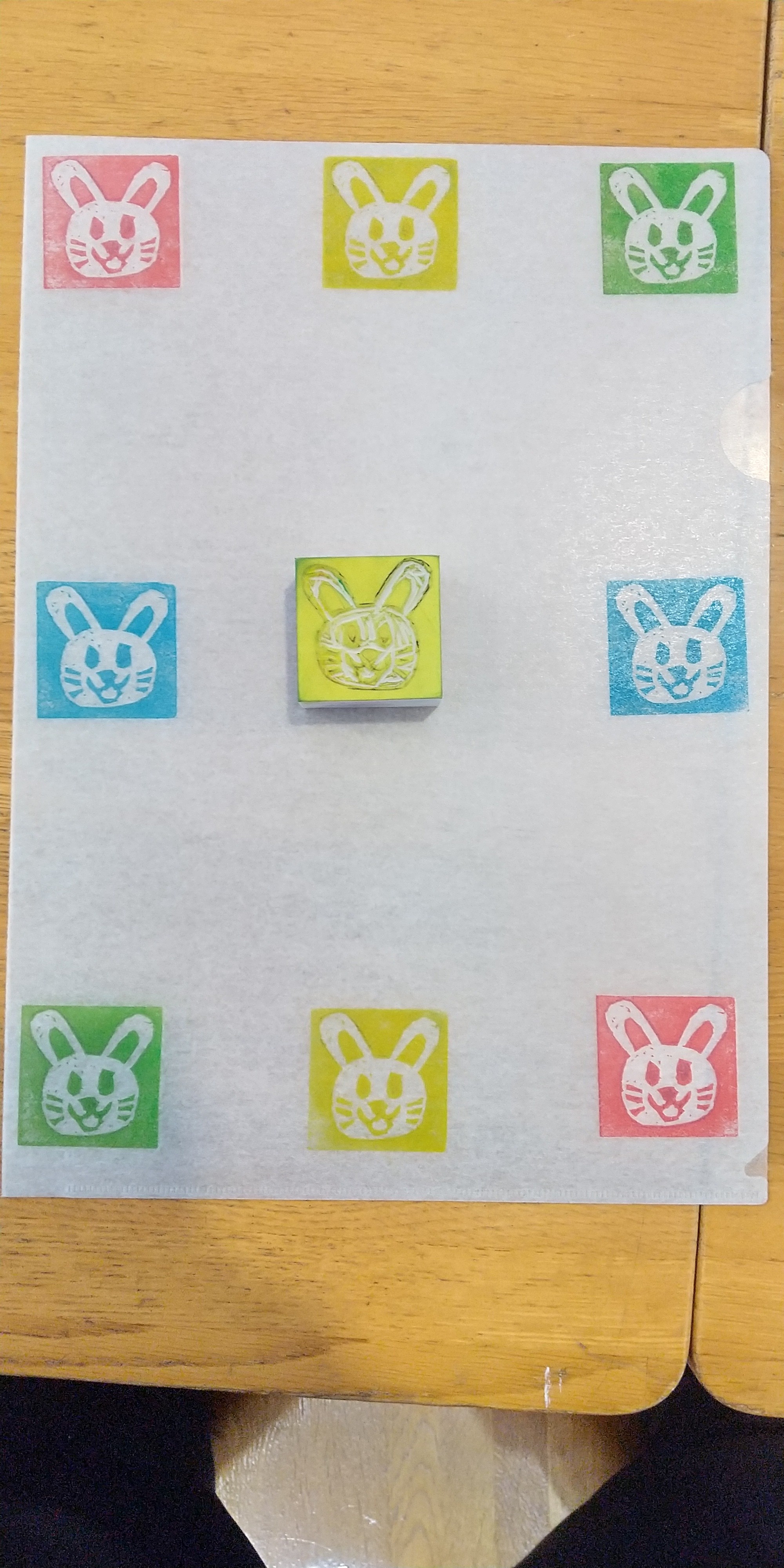 塩谷南那須支部図工部会 ～消しゴムはんこ～のプレイスホルダー画像5