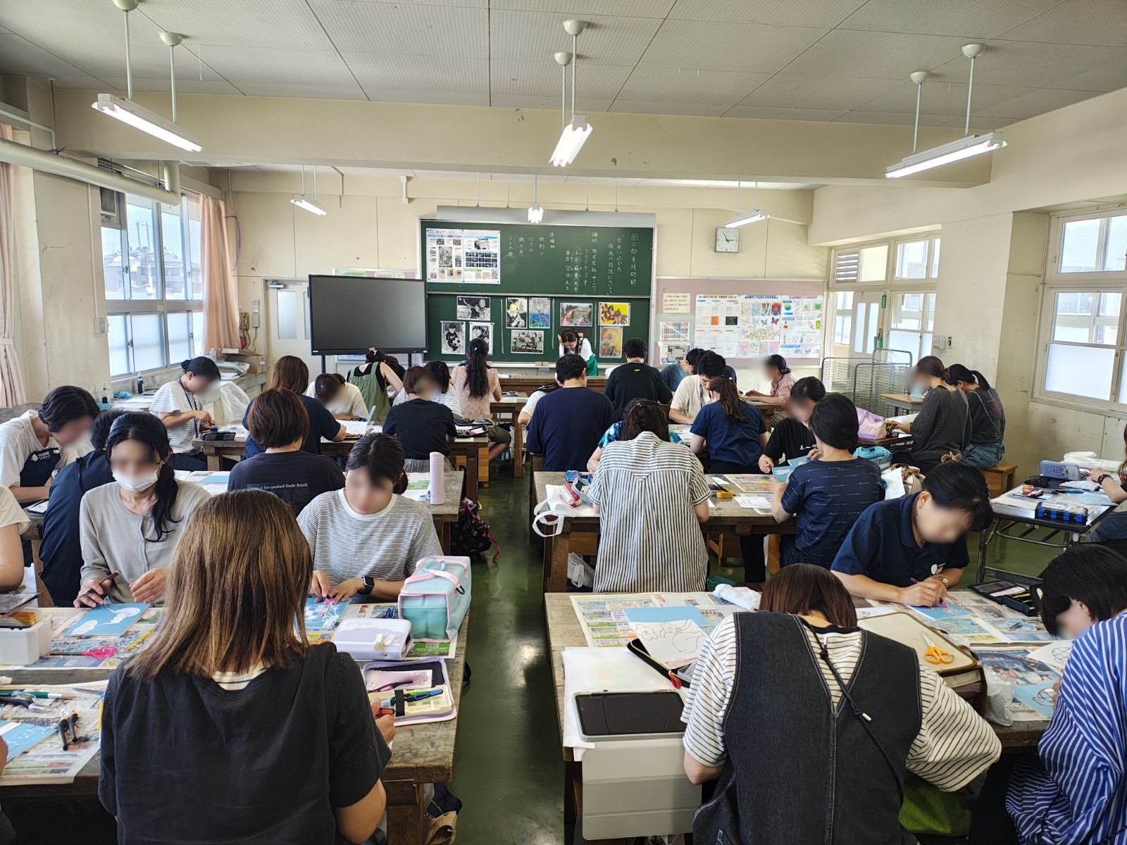 大阪の図工部会 ～彩色版画～のプレイスホルダー画像2