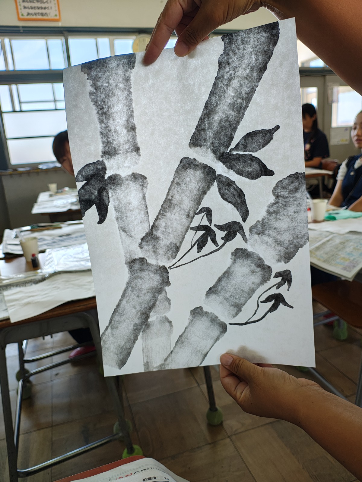 貝塚市立西小学校 ～水墨画～のプレイスホルダー画像12