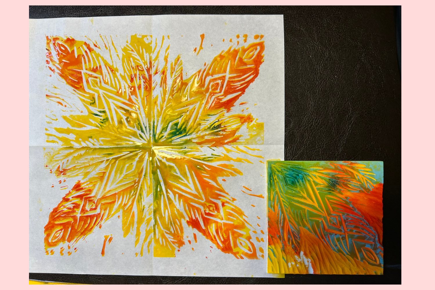 オンラインWEB講習会 ～2025冬！～ 回転版画編！のプレイスホルダー画像4